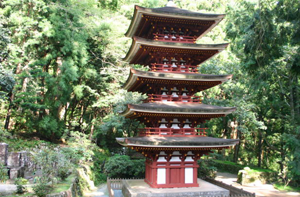 室生寺　五重塔